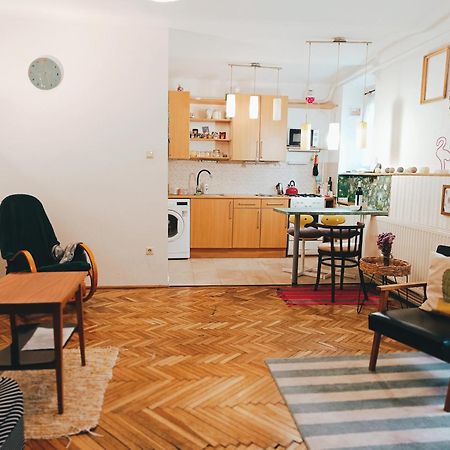 Flat In Historic Villa With Your Own Private Garden, Near City Park Boedapest Buitenkant foto